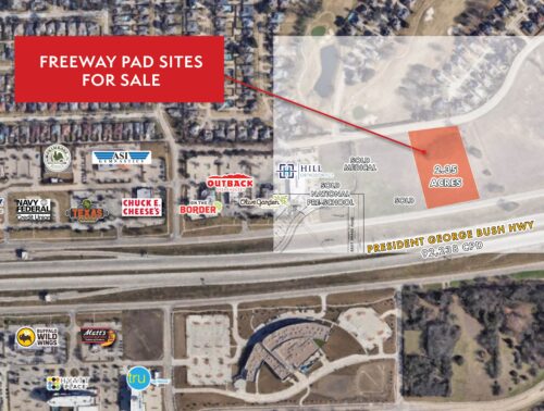 Retail Office Restaurant Pad for Sale – E. Brand Garland, TX